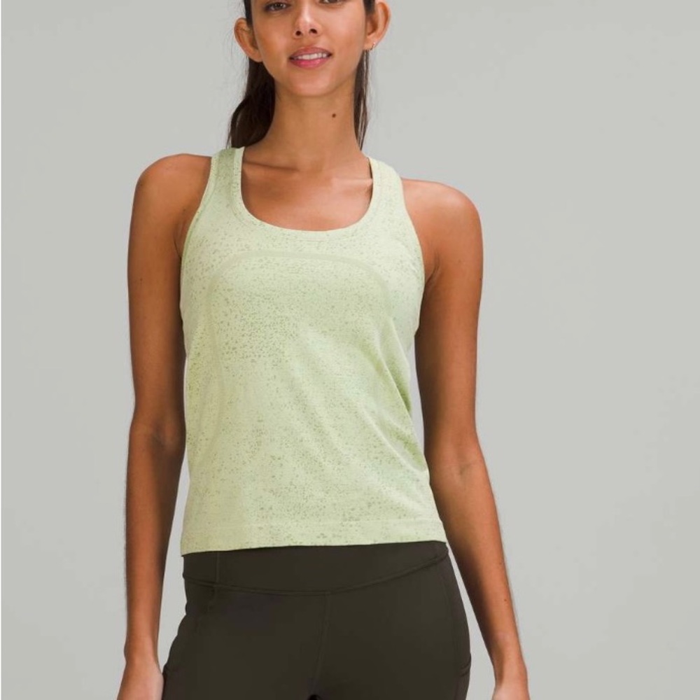 Lululemon Swiftly Tank *Race Length- Mint Green- Size 4